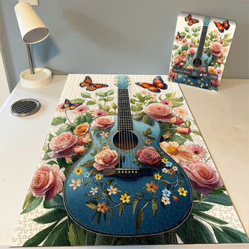 Chitarra in bloom puzzle puzzle 1000 pezzi